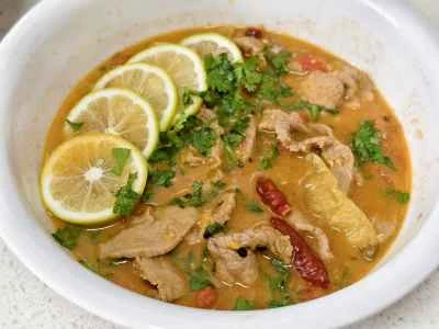 パッションフルーツサワービーフスープの作り方：8