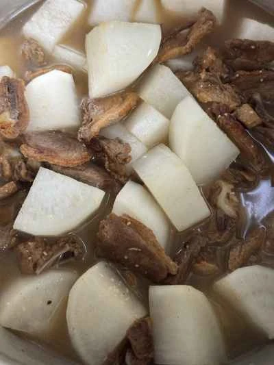 大根と鴨肉の煮込みの作り方：10