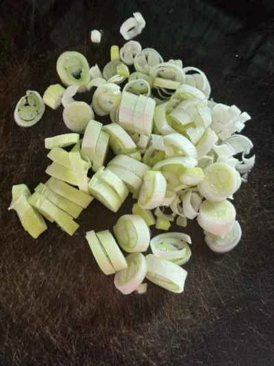 ネギ入り豆腐の煮込みの作り方：2