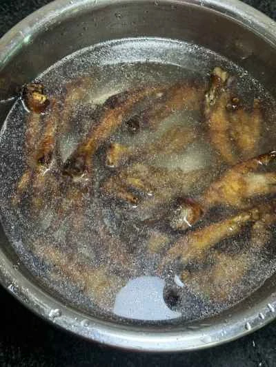 虎皮鶏足の作り方：6