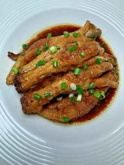 虎皮鶏足のレシピ