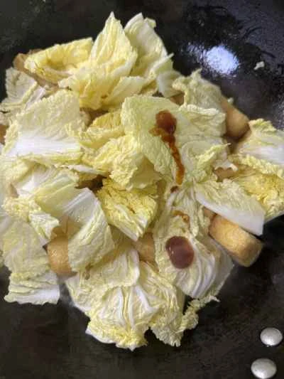 豆腐パフとベビーチンゲン菜の炒め物の作り方：9