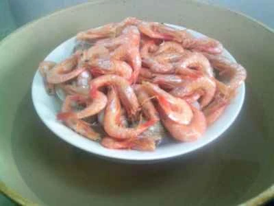 ピクルスにしたマスタードグリーンのソースで蒸した2つの珍味：ステップ8