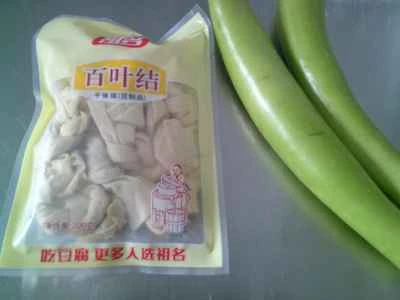 豆腐結びと夜咲き花の作り方：1