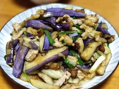 ひき肉とナスの作り方：5