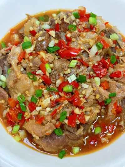 スパイシーポークリブのレシピ