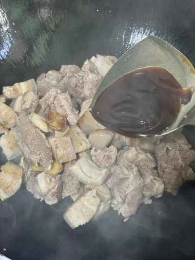 豚バラ肉とスペアリブの煮込みの作り方：8