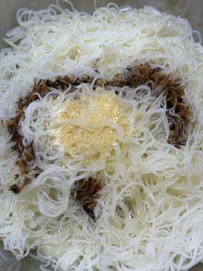 蒸し海鮮ライスヌードルの作り方：15