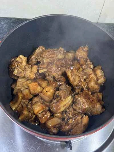 豚バラ肉とリブの煮込みの作り方：10