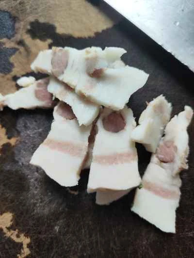 豚肉の皮と白菜の炒め物の作り方：3