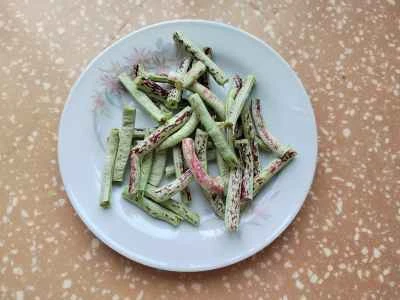 ナス、ピーマン、豚肉の炒め物の作り方：4