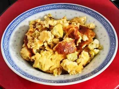 五味野菜ナスケーキのレシピ