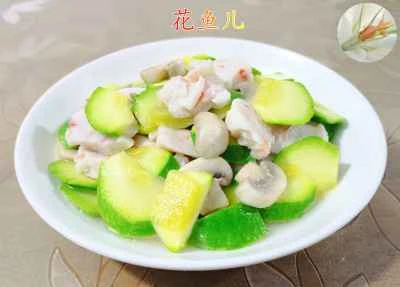 ズッキーニとキノコとエビの炒め物レシピ