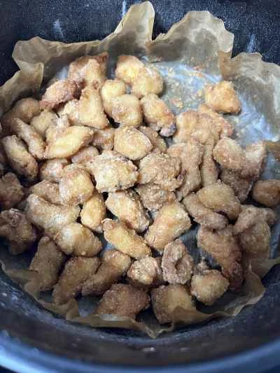 低脂肪バージョンのパイナップル入り酢豚（鶏の胸肉、揚げない）の作り方：7