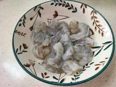 エビとニラの炒め物の作り方：3