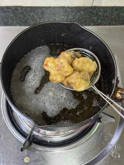 パイナップル入り酢豚スペアリブのレシピ手順：9