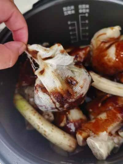 スパイシー豚足鍋レシピ手順：4