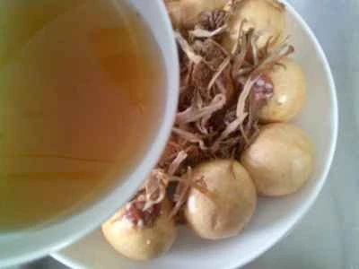 乾燥タケノコと野菜を詰めた蒸しグルテンの作り方：11