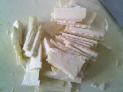 鶏胸肉と冬筍の炒め物の作り方：9