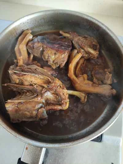 鴨肉の煮込みの作り方：5