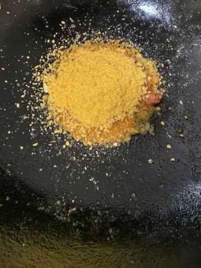 台風シェルター風エビフライの作り方：6