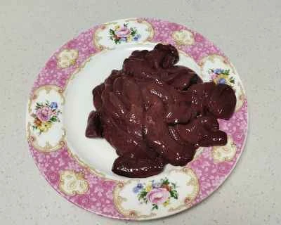 豚レバーと赤ピーマンの炒め物の作り方：2