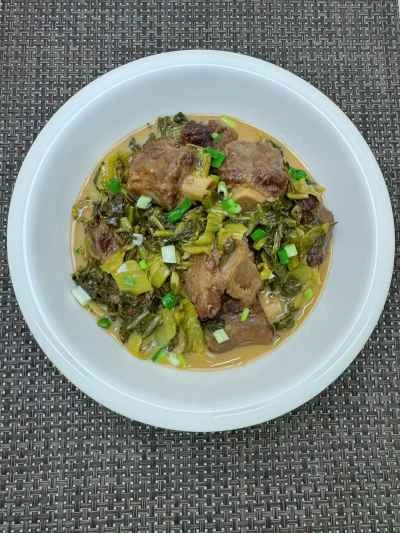 牛テールの煮込みとキャベツのピクルスの作り方：14