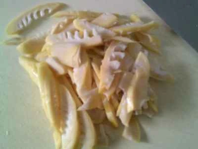 3つの珍味を使った塩野菜炒めの作り方：6