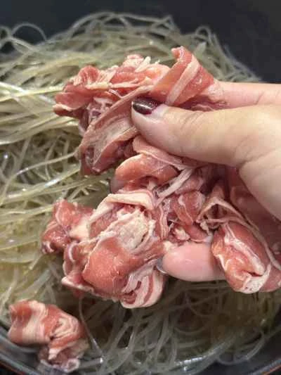 サテビーフと春雨のキャセロールの作り方：11