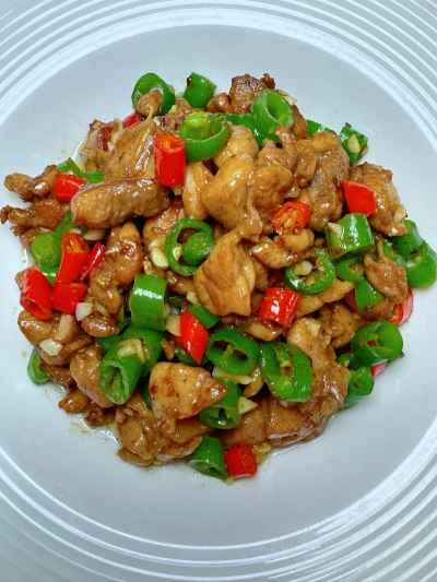 農家風鶏肉炒めの作り方：13