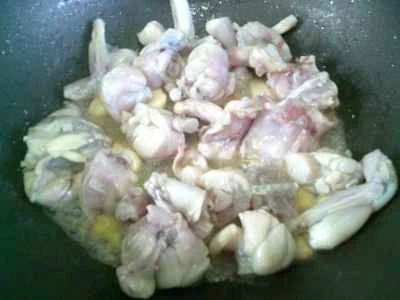 ロブスターテールウシガエルの調理手順：7