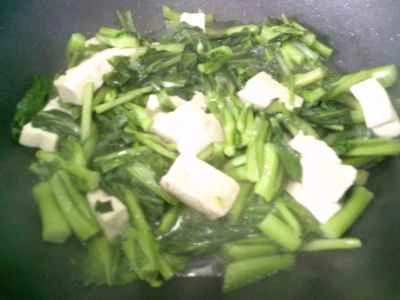 冷凍豆腐と白菜の炒め物の作り方：8