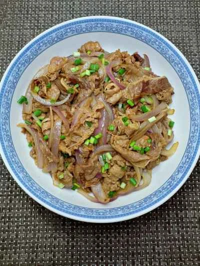 玉ねぎ入り牛肉巻き炒めの作り方：11