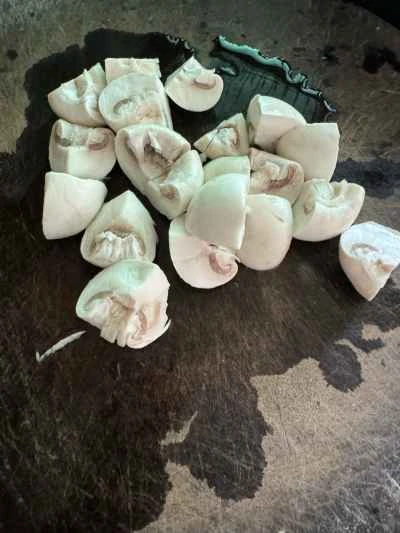 ハニーグレーズマッシュルームチキンウィングのレシピ手順：5