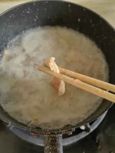 野菜入り肉スライスの作り方：9