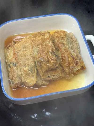 豆腐の皮巻きの作り方：15