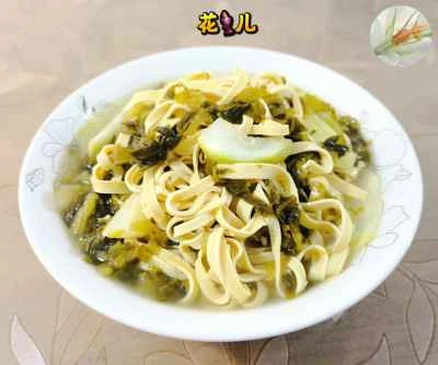 厚切り豆腐の皮と漬物、夜咲き花の煮込みレシピ