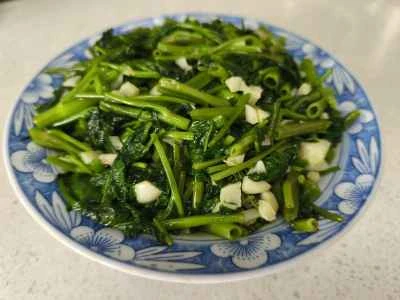 ニンニク入りクリーミーほうれん草の作り方:5