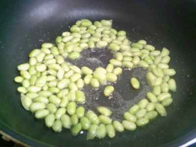 一晩漬け込んだ高菜と枝豆の漬物の作り方：5