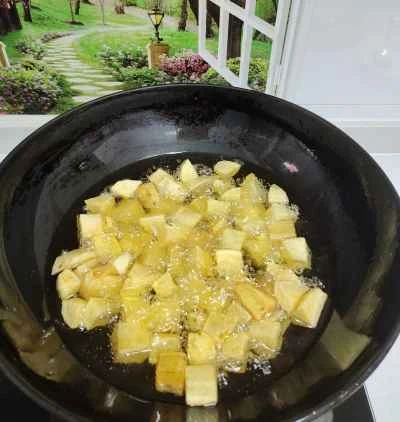 キャラメリゼポテトの作り方：3