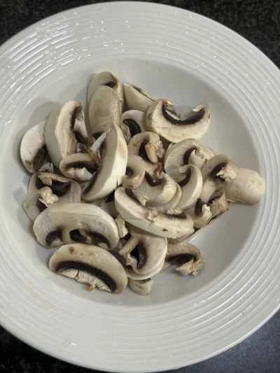 きのことアスパラガスの炒め物の作り方：2