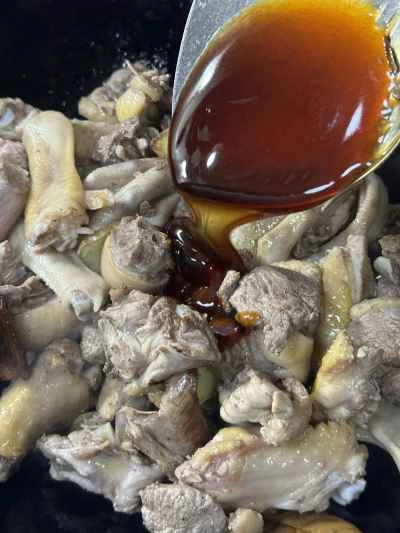 冬瓜入りガチョウの煮込みの作り方：7