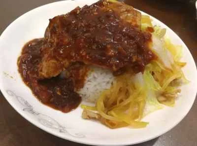 ステーキ丼の作り方：7