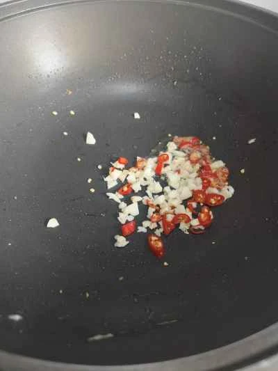 ゴーヤと卵の炒め物の作り方：6