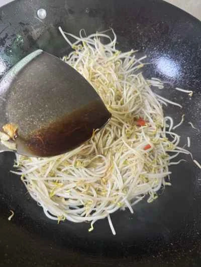 もやしの酢炒めの作り方：9