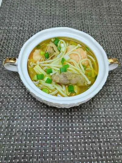 牛肉とエビのペーストを使った酸っぱいスープの作り方：13