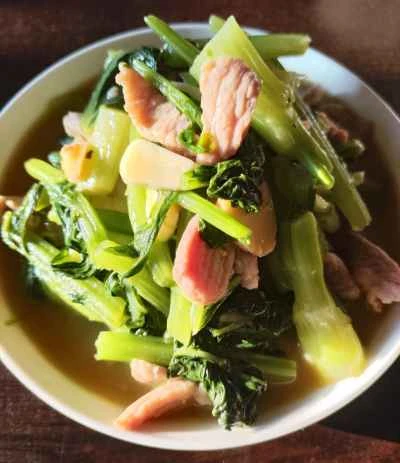 春野菜に漬け込んだ豚肉のスライスの作り方：8