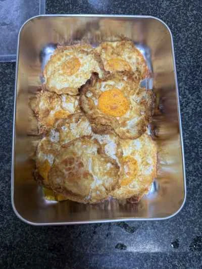 トマトソースのポーチドエッグの作り方：5