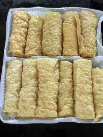 エビとカニカマのクリスピーロールの作り方：11