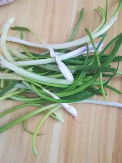 ネギ入り豆腐の煮込みの作り方：1